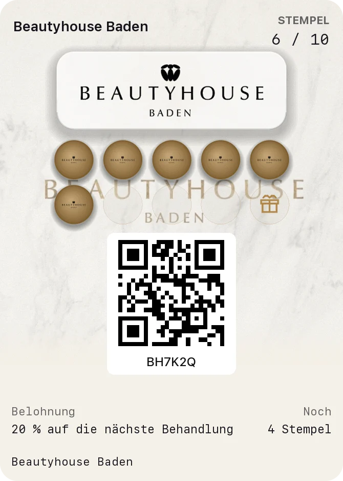 Karte von Beautyhouse Baden